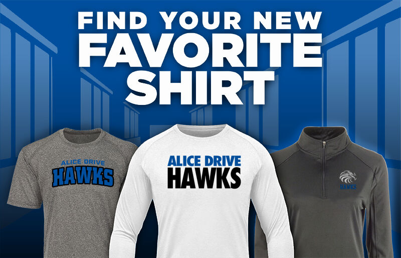 Alice Drive  Hawks Find Your Favorite Shirt - Dual Banner