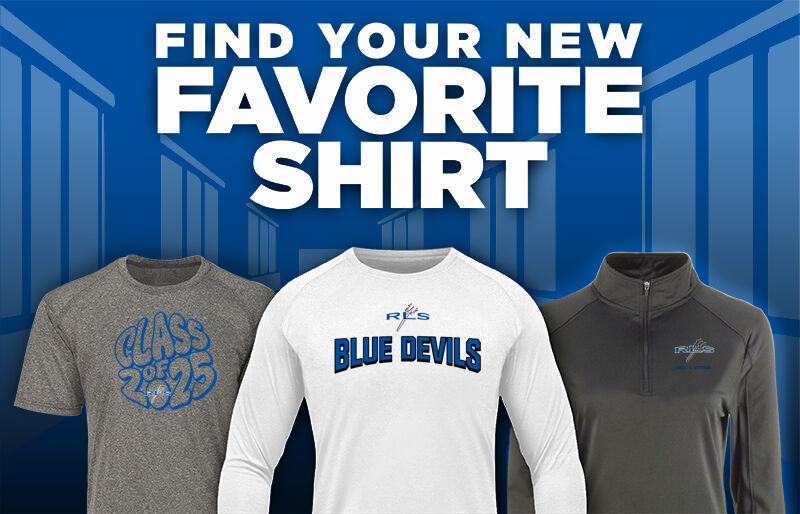 Robert L Stevenson  Blue Devils Find Your Favorite Shirt - Dual Banner