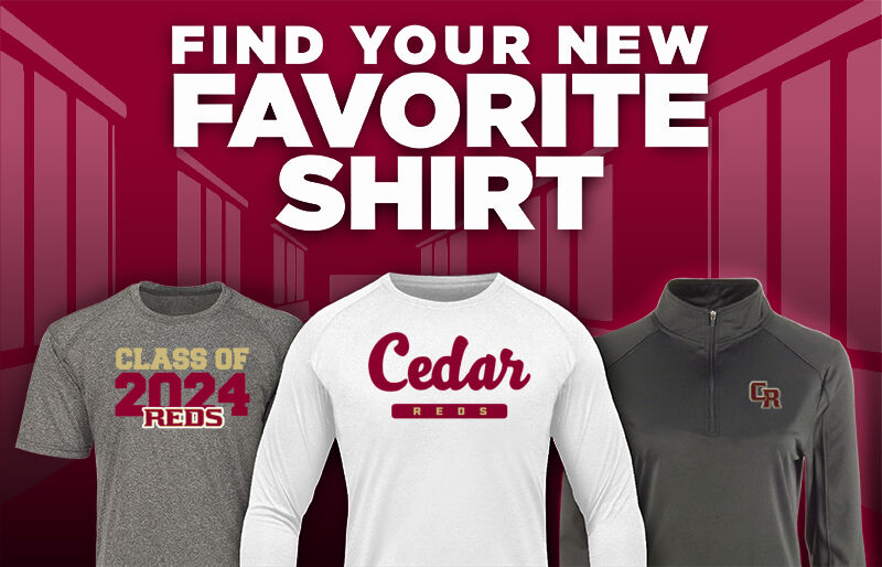 Cedar Reds Find Your Favorite Shirt - Dual Banner