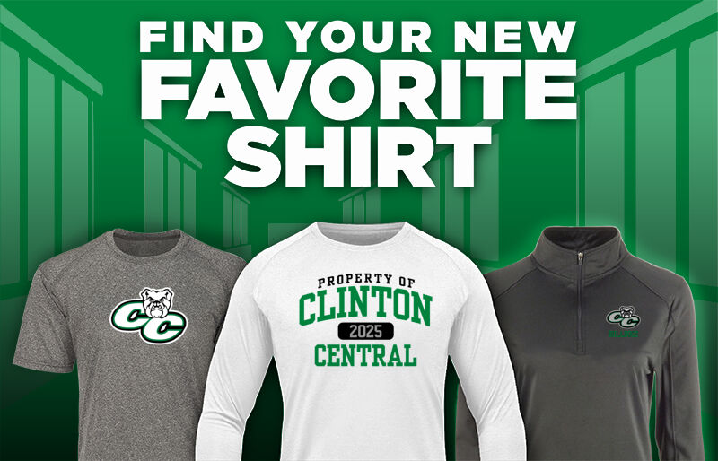 Clinton Central Bulldogs Find Your Favorite Shirt - Dual Banner