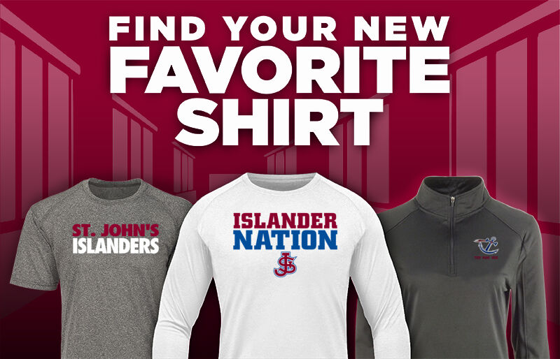 St. John's Islanders official sideline store Find Your Favorite Shirt - Dual Banner