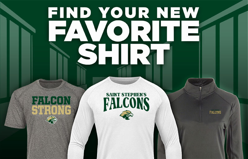 Saint Stephen's Falcons Find Your Favorite Shirt - Dual Banner