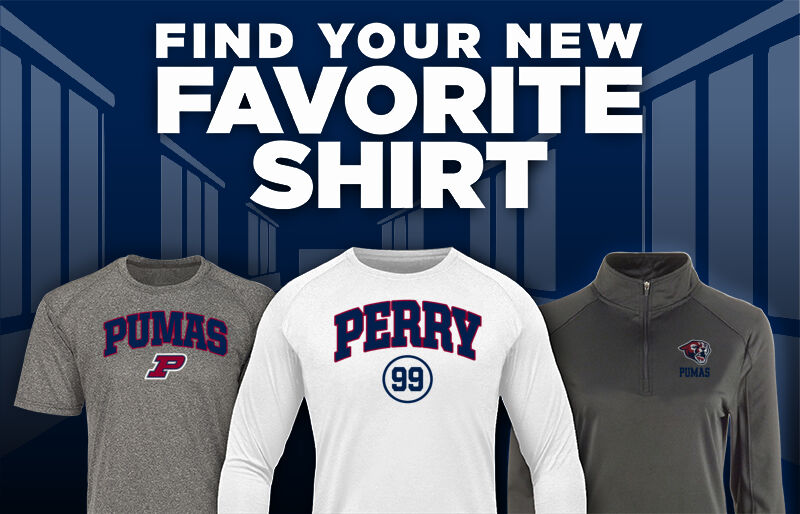 Perry Pumas Find Your Favorite Shirt - Dual Banner