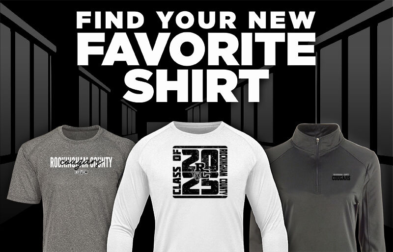 Rockingham County Cougars Find Your Favorite Shirt - Dual Banner