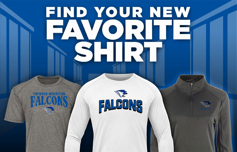 Thunder Mountain Falcons Find Your Favorite Shirt - Dual Banner