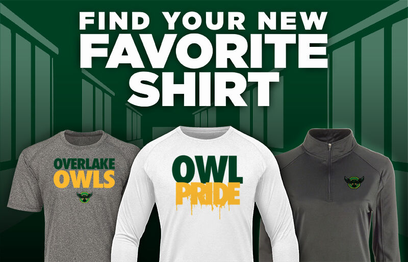 OVERLAKE OWLS ONLINE STORE Find Your Favorite Shirt - Dual Banner