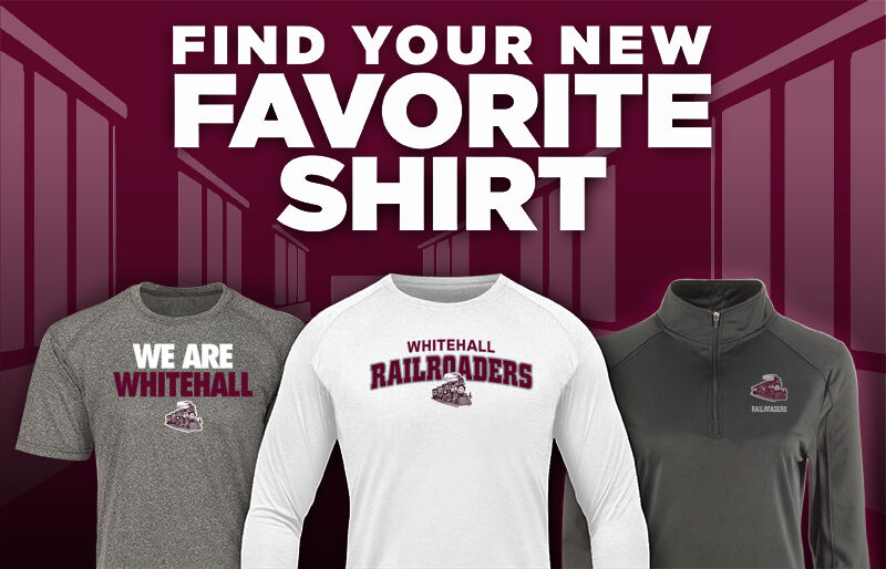Whitehall  Railroaders Find Your Favorite Shirt - Dual Banner