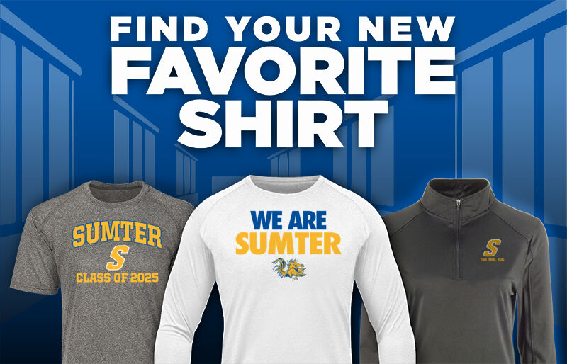 Sumter Gamecocks Find Your Favorite Shirt - Dual Banner