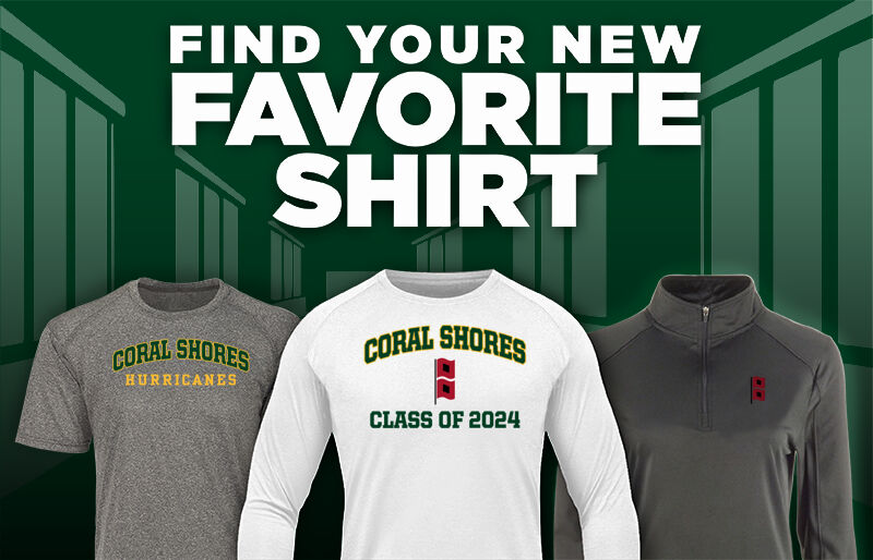 Coral Shores Hurricanes Find Your Favorite Shirt - Dual Banner