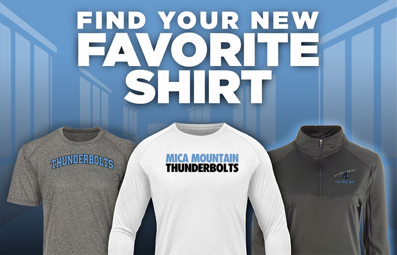 Mica Mountain High School Thunderbolts Find Your Favorite Shirt - Dual Banner