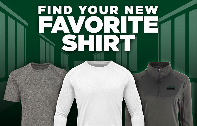 Mounds View Mustangs Find Your Favorite Shirt - Dual Banner