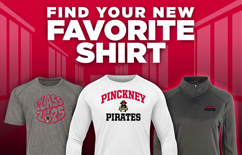 Pinckney Pirates Find Your Favorite Shirt - Dual Banner