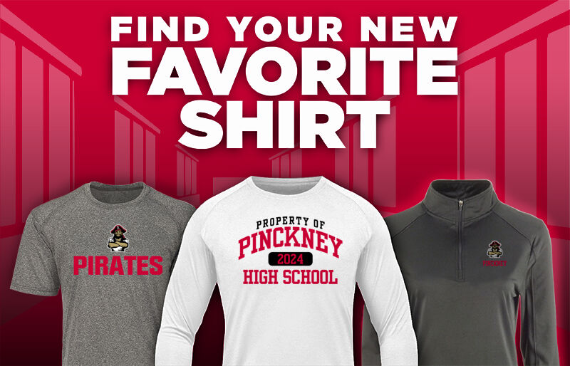 Pinckney Pirates Find Your Favorite Shirt - Dual Banner