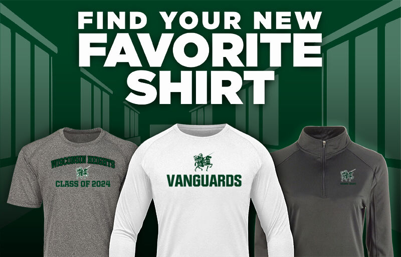 Wisconsin Heights High School Vanguards Find Your Favorite Shirt - Dual Banner
