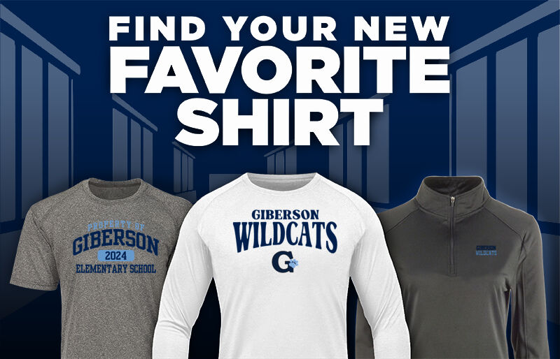 Giberson Wildcats Find Your Favorite Shirt - Dual Banner