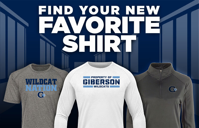 Giberson Wildcats Find Your Favorite Shirt - Dual Banner