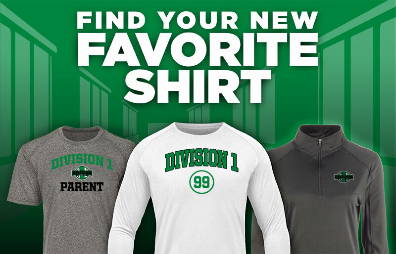 Division 1  Volleyball Club Find Your Favorite Shirt - Dual Banner