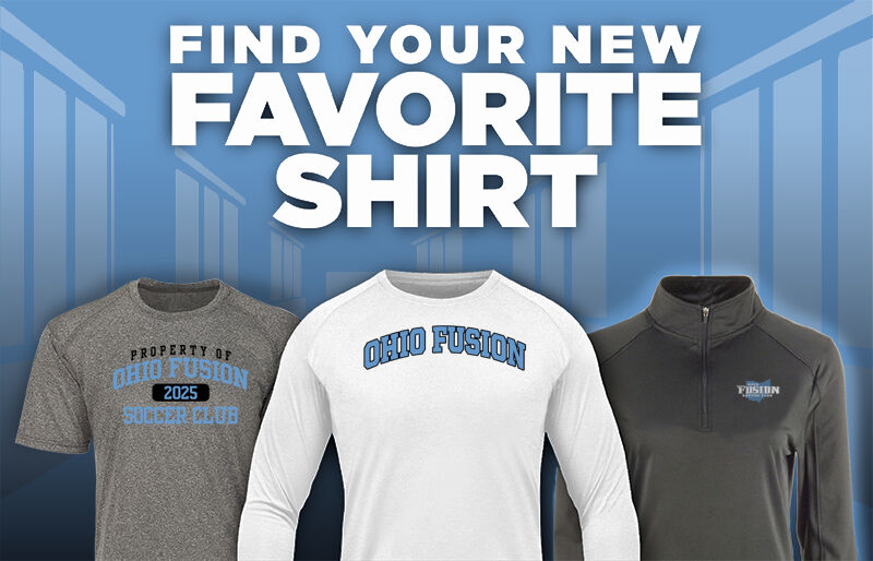 Ohio Fusion  Soccer Club Find Your Favorite Shirt - Dual Banner