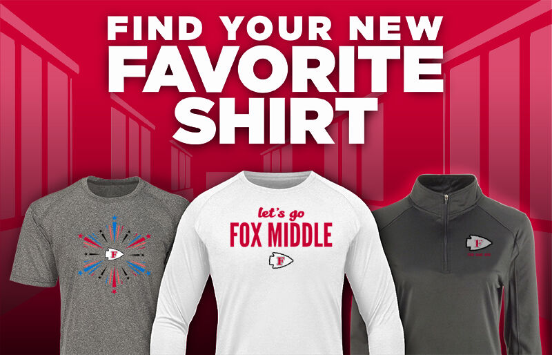 Fox Middle School Fox Find Your Favorite Shirt - Dual Banner