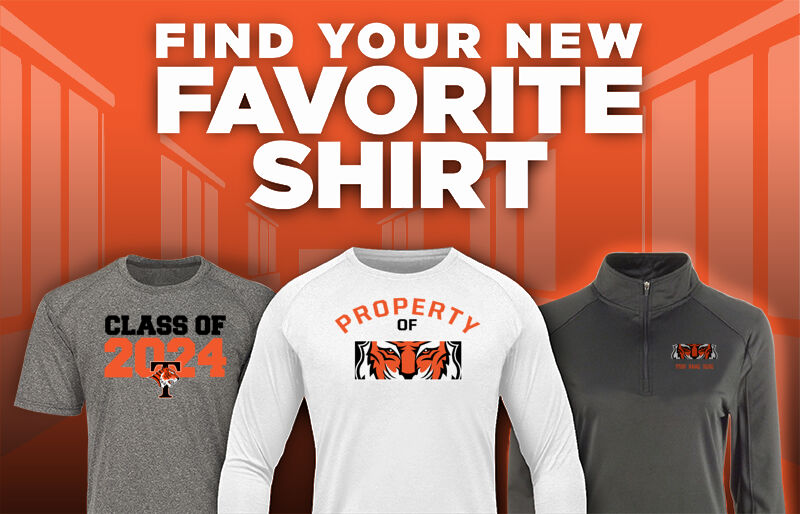 Tech High School Tigers Find Your Favorite Shirt - Dual Banner