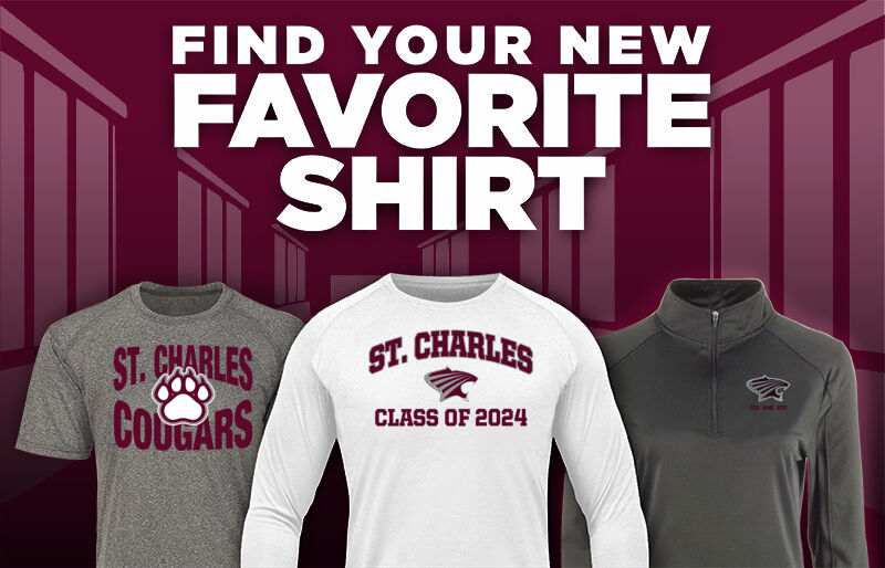 St. Charles Community College Cougars Find Your Favorite Shirt - Dual Banner