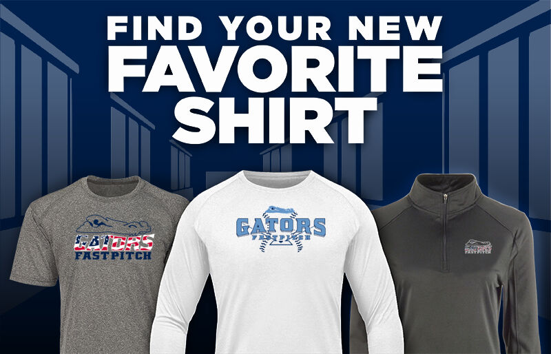 Gators Fastpitch Gators Find Your Favorite Shirt - Dual Banner