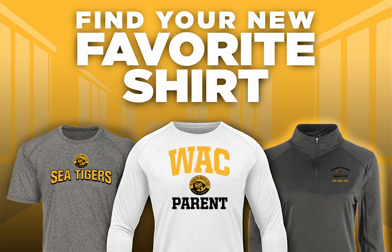 Wilmington Aquatic Club Sea Tigers Find Your Favorite Shirt - Dual Banner