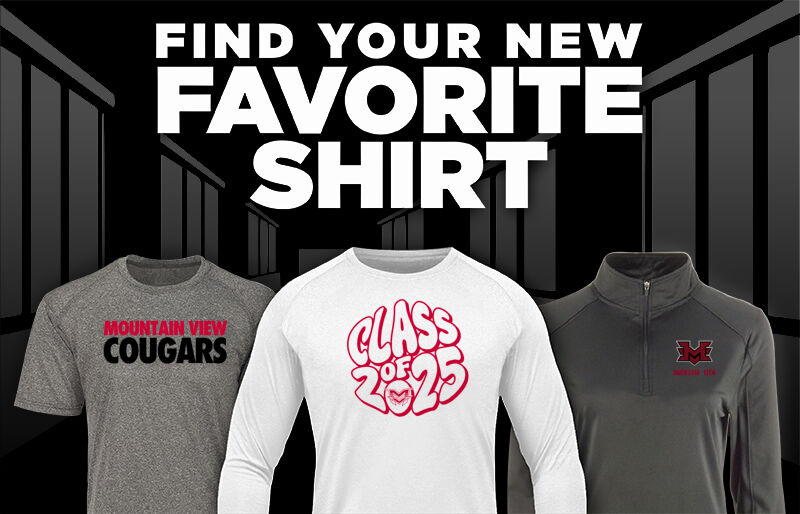 Mountain View Cougars Find Your Favorite Shirt - Dual Banner