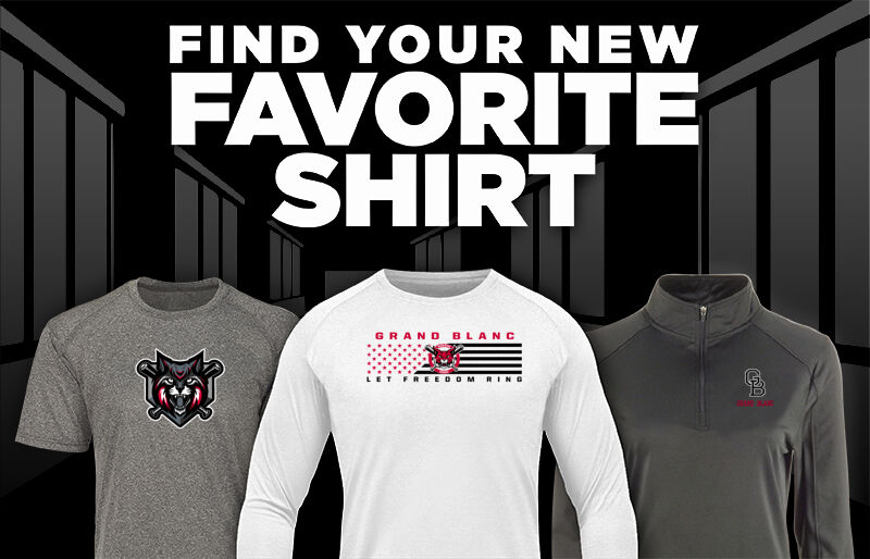 Grand Blanc Baseball Club Bobcats Find Your Favorite Shirt - Dual Banner
