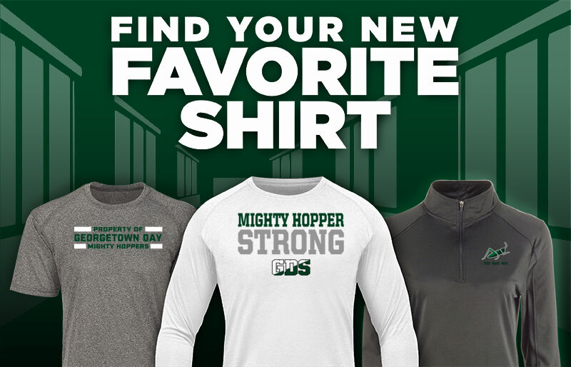 Georgetown Day Mighty Hoppers Find Your Favorite Shirt - Dual Banner