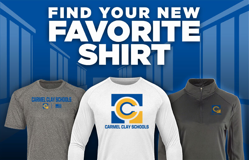CARMEL CLAY SCHOOLS Greyhounds Find Your Favorite Shirt - Dual Banner