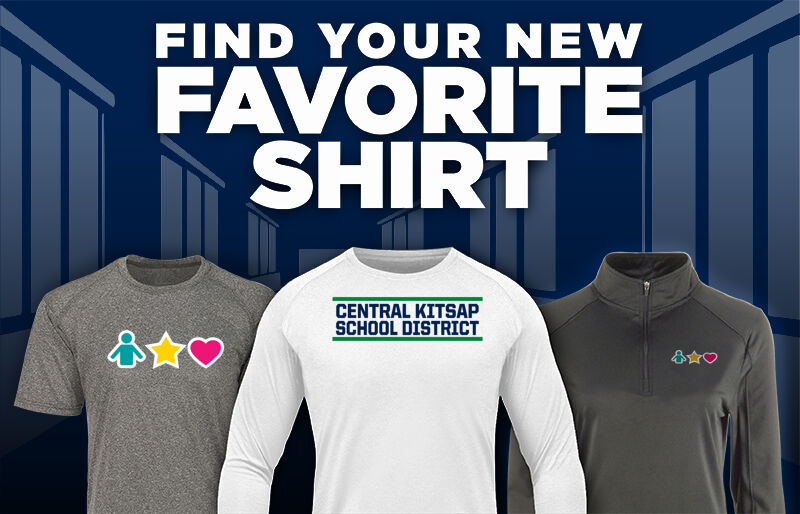 Central Kitsap School District Find Your Favorite Shirt - Dual Banner