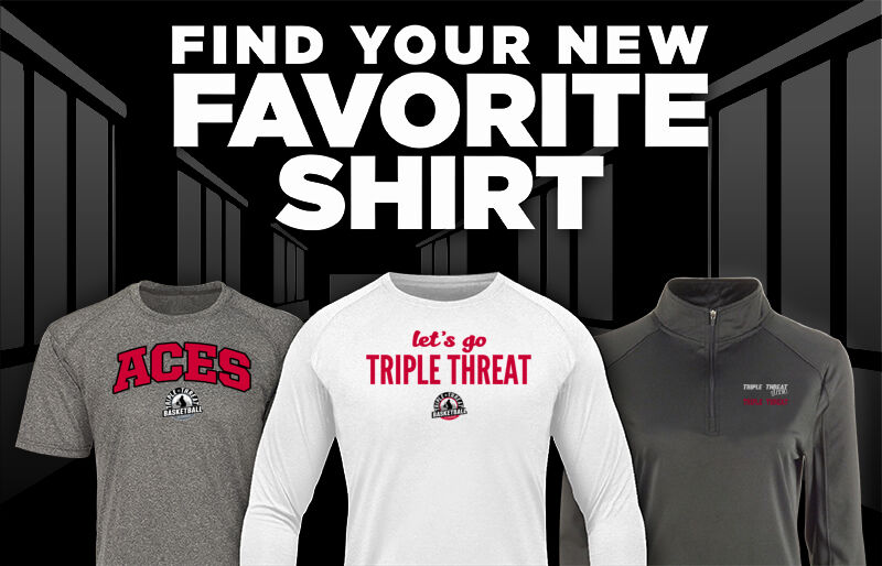 Triple Threat  Aces Find Your Favorite Shirt - Dual Banner