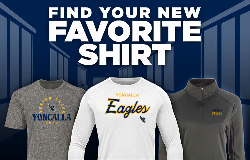 Yoncalla High School Eagles Find Your Favorite Shirt - Dual Banner