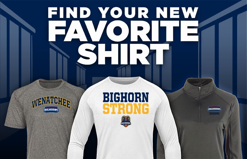 Wenatchee Bighorns Bighorns Find Your Favorite Shirt - Dual Banner