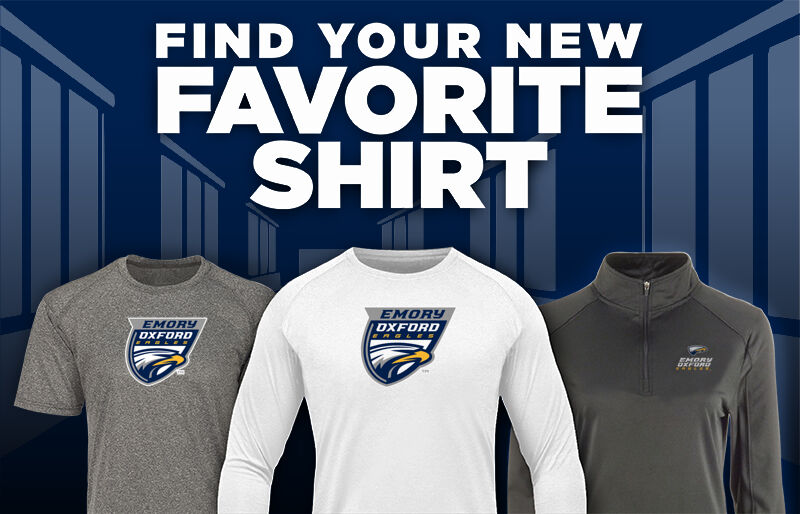 Oxford College of Emory University Eagles Find Your Favorite Shirt - Dual Banner