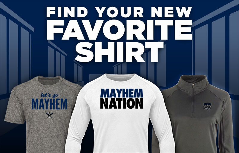 Mayhem Baseball Club Mayhem Find Your Favorite Shirt - Dual Banner