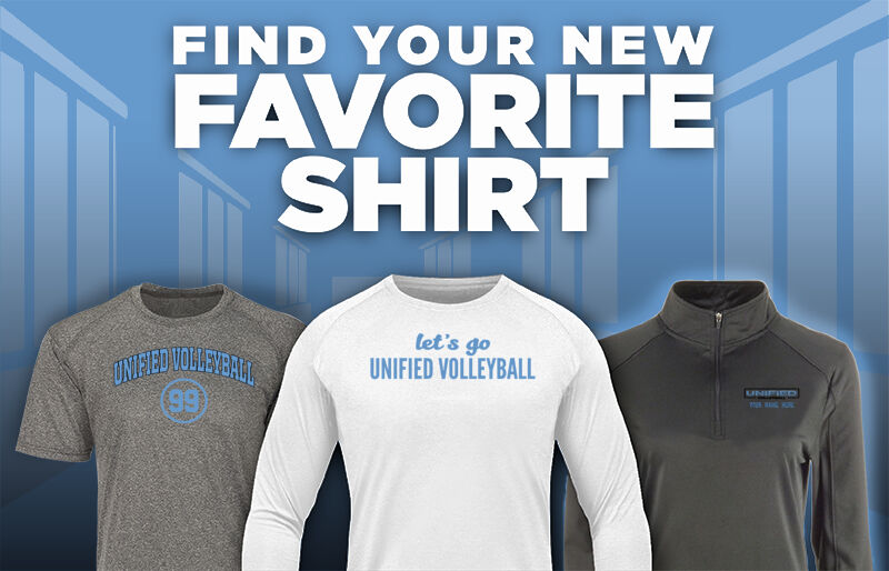 Unified Volleyball Unified Volleyball Find Your Favorite Shirt - Dual Banner
