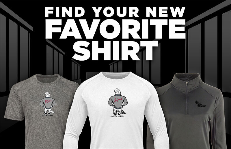 SAINT JOSEPH'S UNIVERSITY Hawks Find Your Favorite Shirt - Dual Banner
