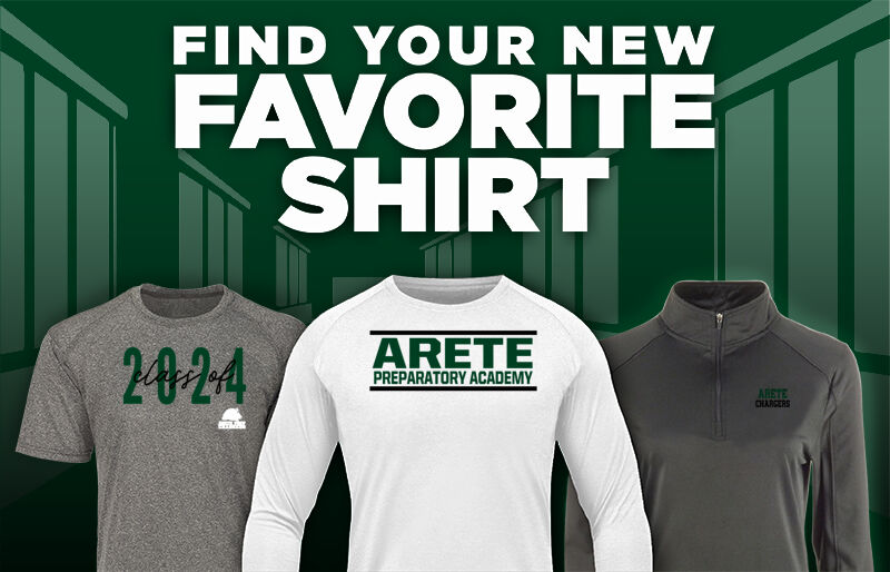 Arete Preparatory Academy Chargers Find Your Favorite Shirt - Dual Banner