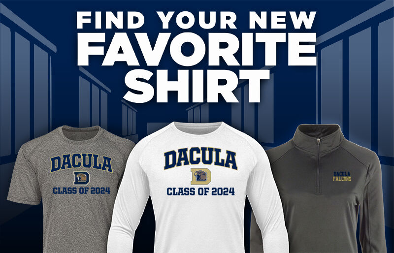 Dacula High School Falcons Find Your Favorite Shirt - Dual Banner