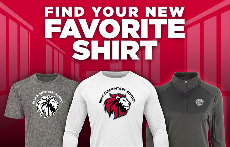 Park Elementary Lions Find Your Favorite Shirt - Dual Banner