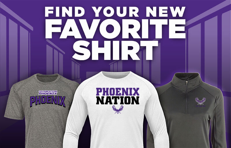 Celebration Phoenix Lacrosse Club Find Your Favorite Shirt - Dual Banner
