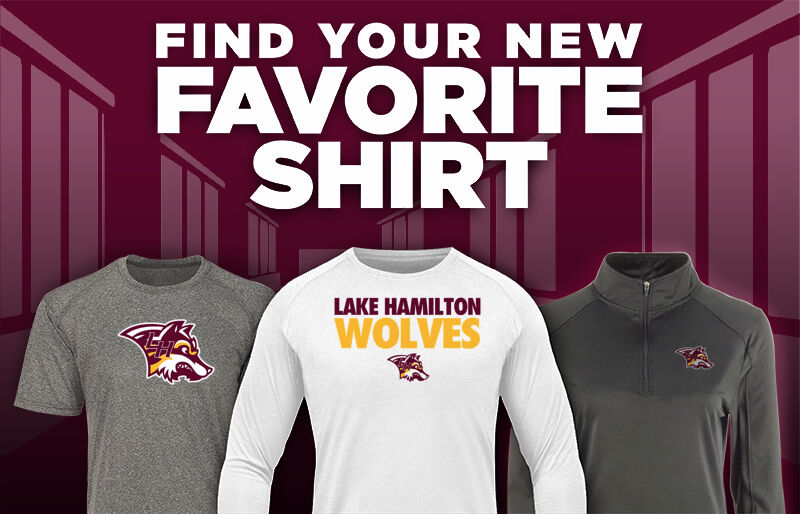 LAKE HAMILTON HIGH SCHOOL WOLVES Find Your Favorite Shirt - Dual Banner