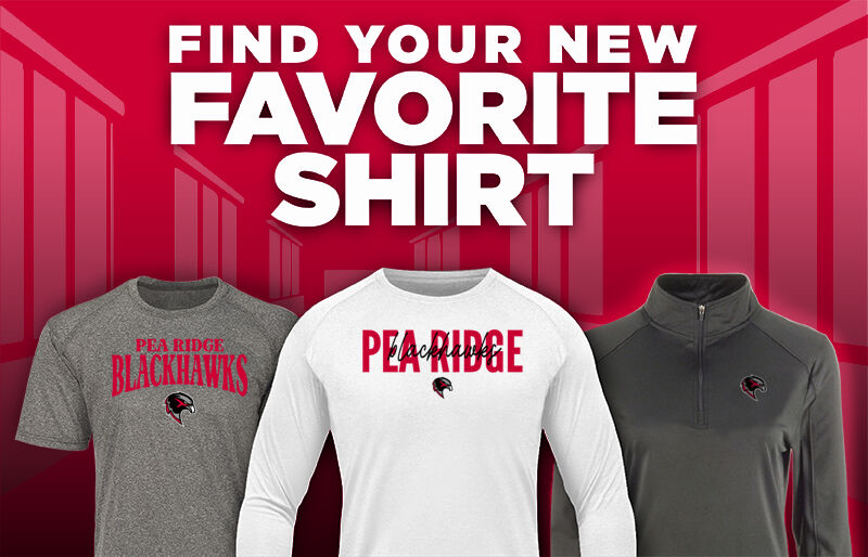 PEA RIDGE HIGH SCHOOL BLACKHAWKS Find Your Favorite Shirt - Dual Banner