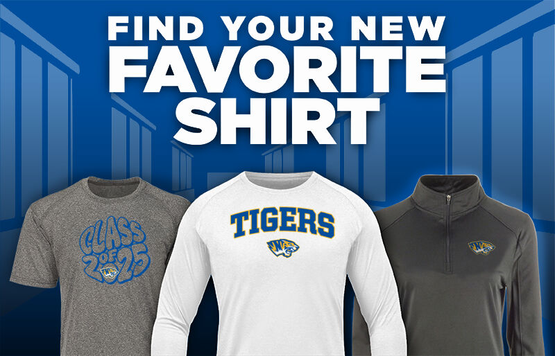 Newkirk High School Tigers Find Your Favorite Shirt - Dual Banner