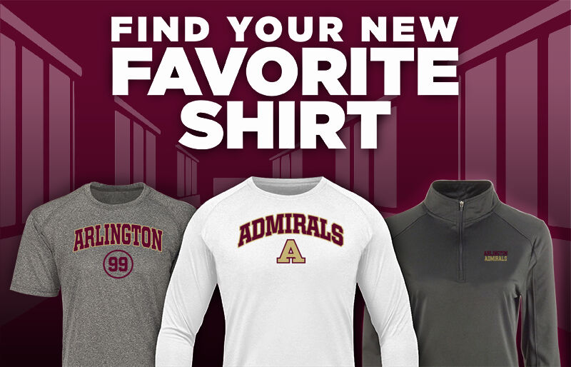 Arlington Admirals Find Your Favorite Shirt - Dual Banner