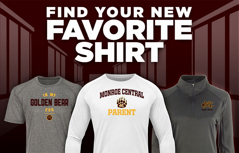 MONROE CENTRAL HIGH SCHOOL GOLDEN BEARS Find Your Favorite Shirt - Dual Banner