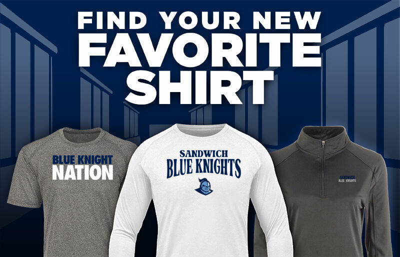 SANDWICH HIGH SCHOOL BLUE KNIGHTS Find Your Favorite Shirt - Dual Banner