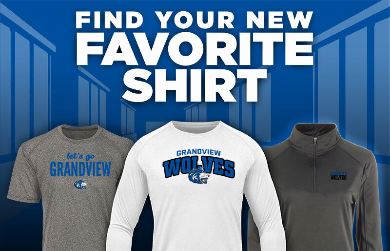 GRANDVIEW HIGH SCHOOL WOLVES Find Your Favorite Shirt - Dual Banner